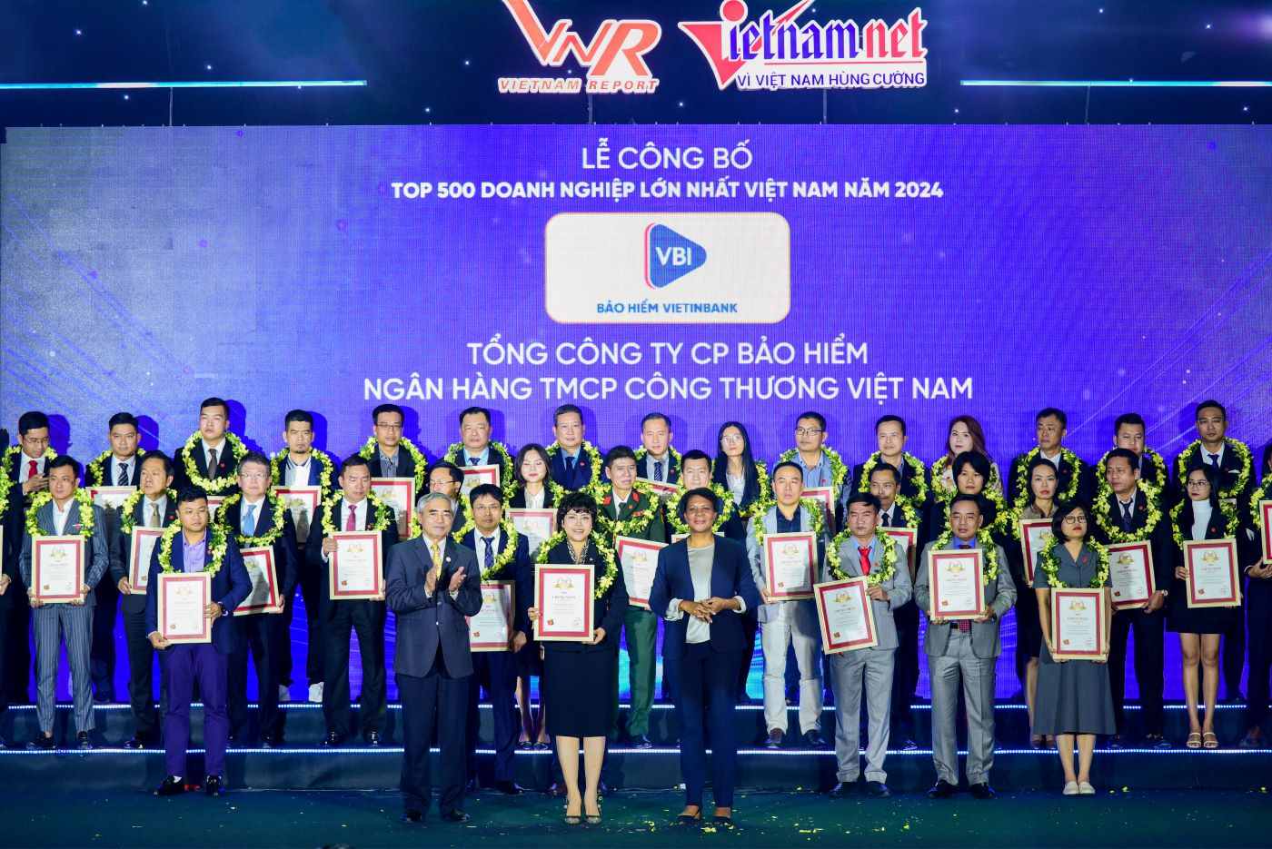 VBI 3 năm liên tiếp vào Top 500 Doanh nghiệp lớn nhất Việt Nam